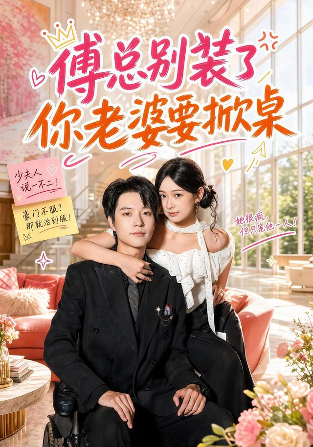 傅总别装了，你老婆要掀桌海报